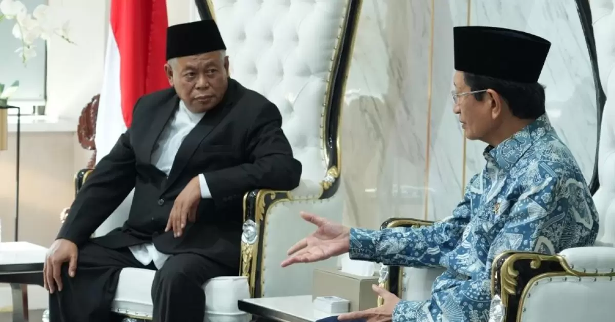 Waketum MUI Kiai Marsudi Paparkan KUII dan Penghargaan Tokoh Muslim Dunia ke Menteri Agama