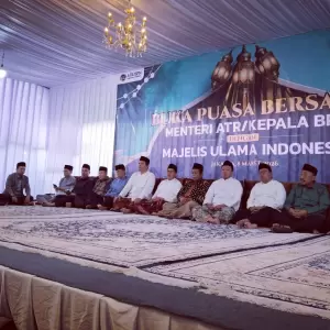 Sejumlah Pimpinan MUI Hadiri Silaturahim dan Buka Bersama Menteri ATR/BPN