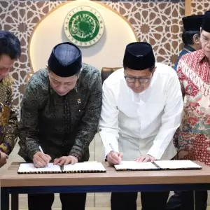 MUI dan Kementerian Koperasi Tandatangani MoU tentang Pemberdayaan Ekonomi Umat
