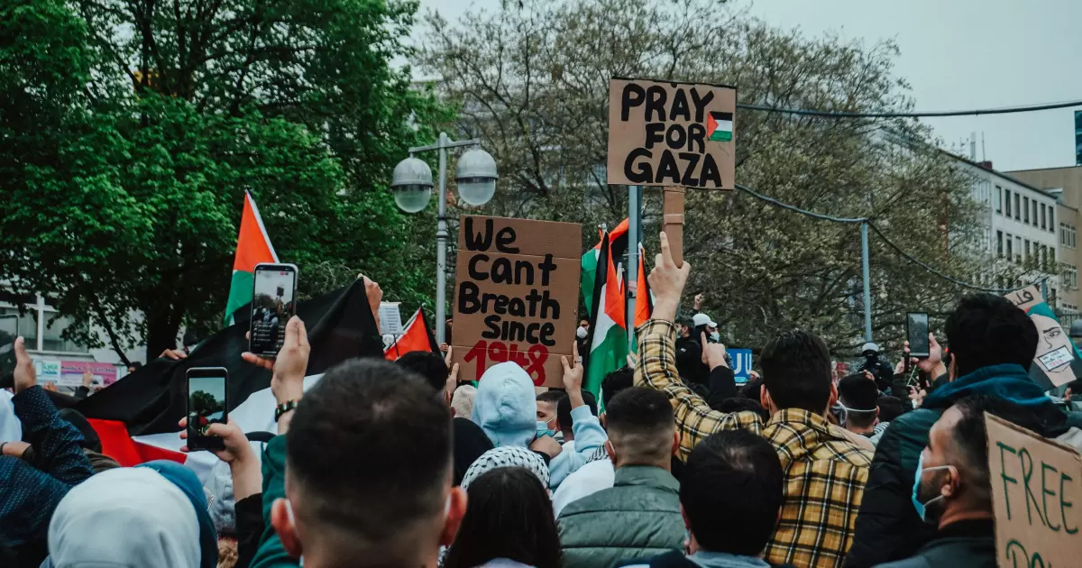 Unjuk rasa Gaza- Photo by Rami Gzon on Unsplash