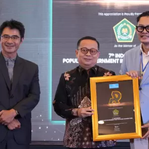 Kinerja Humas Diapresiasi, Kemenag Raih Popular Government Institutions Award 2026
