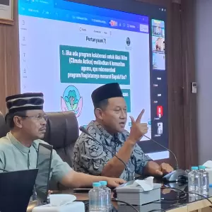 Pengarah LPLH-SDA MUI Dorong Penguatan Aksi Iklim Melalui Zakat dan Wakaf Hijau