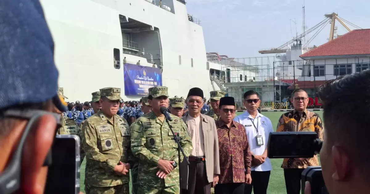 Buka Pesantren Kilat Ramadhan di KRI SMR-594, Ini Harapan Kasal