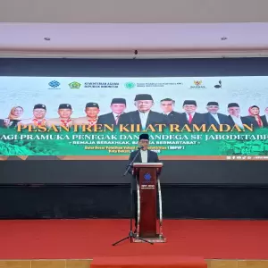 Wamenag Buka Pesantren Kilat Ramadhan MUI, Tekankan Kembali ke Fitrah dan Kepemimpinan Generasi Muda