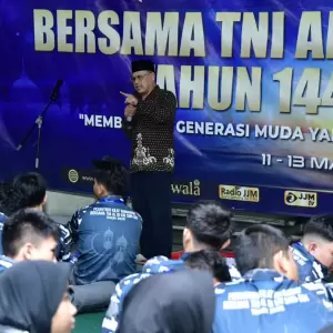 Risalah Iqra Mengemuka Sebagai Seruan untuk Peserta Pesantren Kilat TNI AL