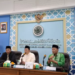 Di Halal bi Halal DSN MUI, Kiai Cholil Ingatkan Ketulusan Berkhidmah