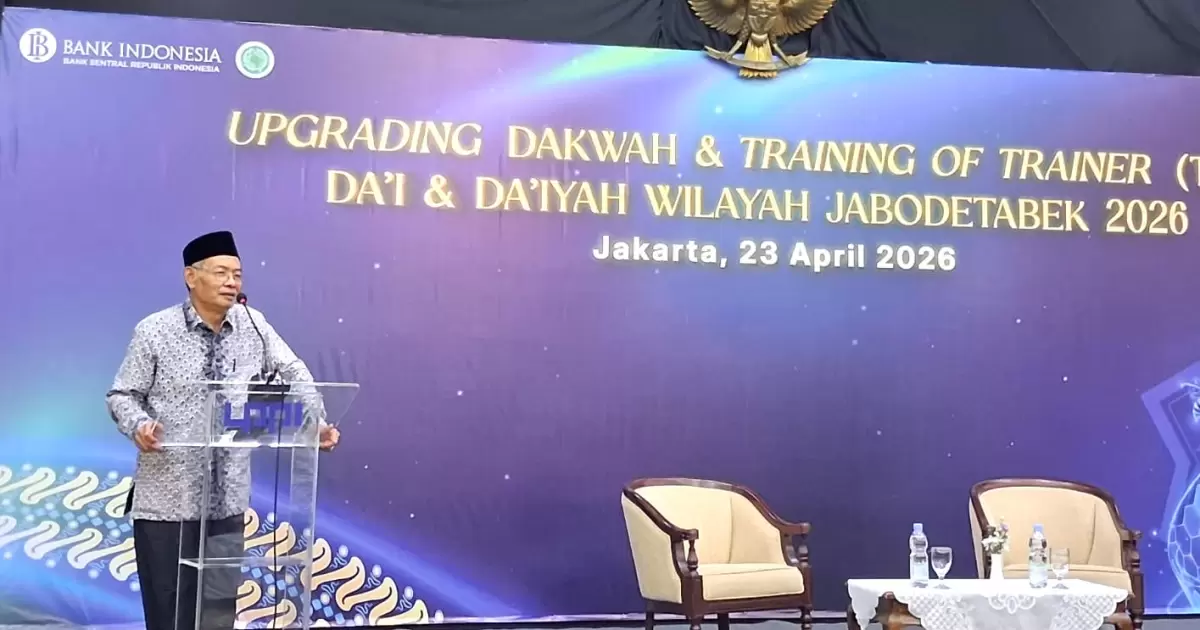 Ketua MUI Bidang Dakwah Dorong Dai Tingkatkan Literasi Ekonomi dan Keuangan Syariah