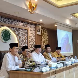 Kunjungi MUI, Menko Airlangga Hartanto Bahas Perjanjian Dagang dan Jaminan Produk Halal