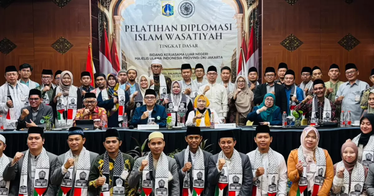 MUI DKI Jakarta Cetak Diplomat Non-Negara melalui Pelatihan Diplomasi Islam Wasatiyah
