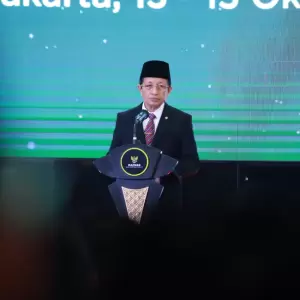 Apresiasi Peningkatan Sadar Ekonomi Syariah, Menag Pesan Jangan Sia-siakan Kesempatan Berzakat dan Berwakaf