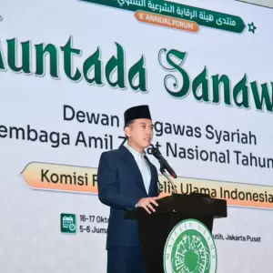 Buka Muntada Sanawi VI, Prof Niam Minta Tata Kelola Zakat Efisien dan Efektif