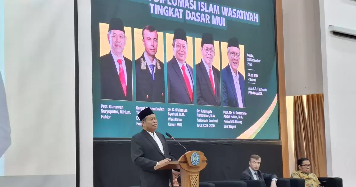 Waketum MUI: Diplomasi Islam Wasatiyah Perlu Diperkenalkan ke Dunia