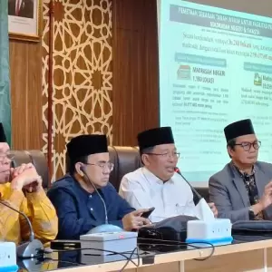 Kemenag: Penghimpunan Zakat Belum Optimal Dibandingkan Jumlah Populasi Muslim