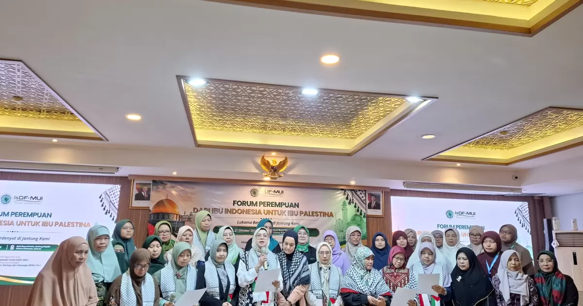 Forum Perempuan Deklarasikan Komitmen Perkuat Dukungan untuk Palestina