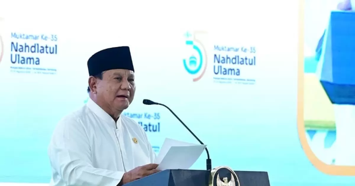 Prabowo: NU Kuat Indonesia Kuat, NU Rukun Indonesia Rukun