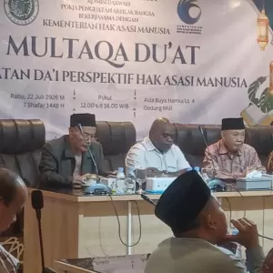 Dihadiri Menteri HAM Natalius Pigai, Multaqo’ Da’i MUI Dorong Penguatan Dakwah Berperspektif HAM