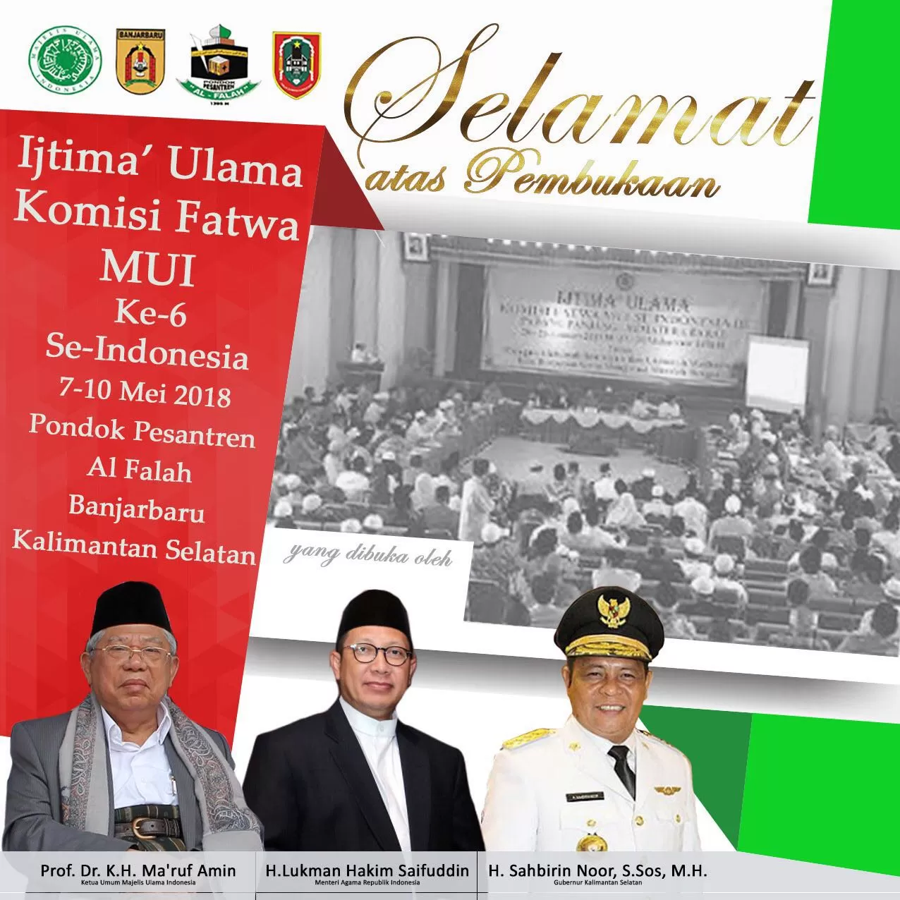Kantong Pribadi Gubernur Biayai Ijtima’ Ulama