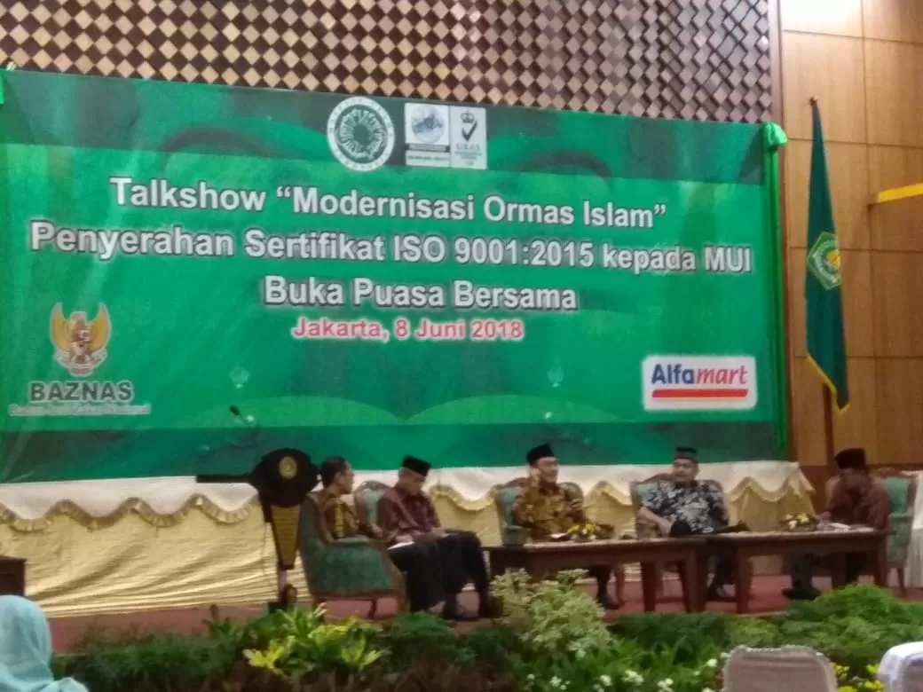 MUI, Ormas Islam Pertama Raih ISO 9001: 2015 dari WQA