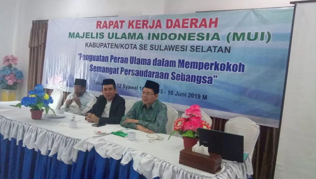 Ini Rekomendasi-Rekomendasi Hasil Rakerda MUI Sulsel
