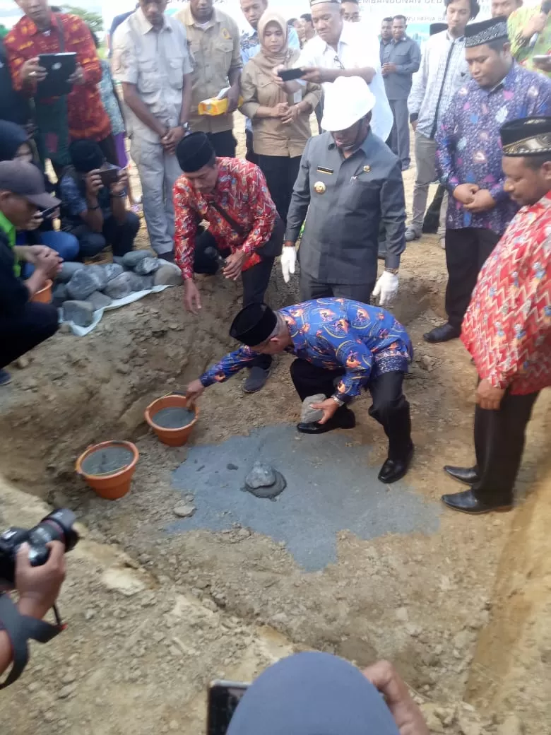 Peletakan Batu Pertama, Gedung MUI Papua Barat Ditargetkan Rampung 2019