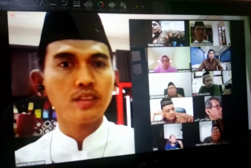 Cegah Potensi Penyebaran Covid-19,  Komisi Fatwa MUI Gelar Rapat Secara Online