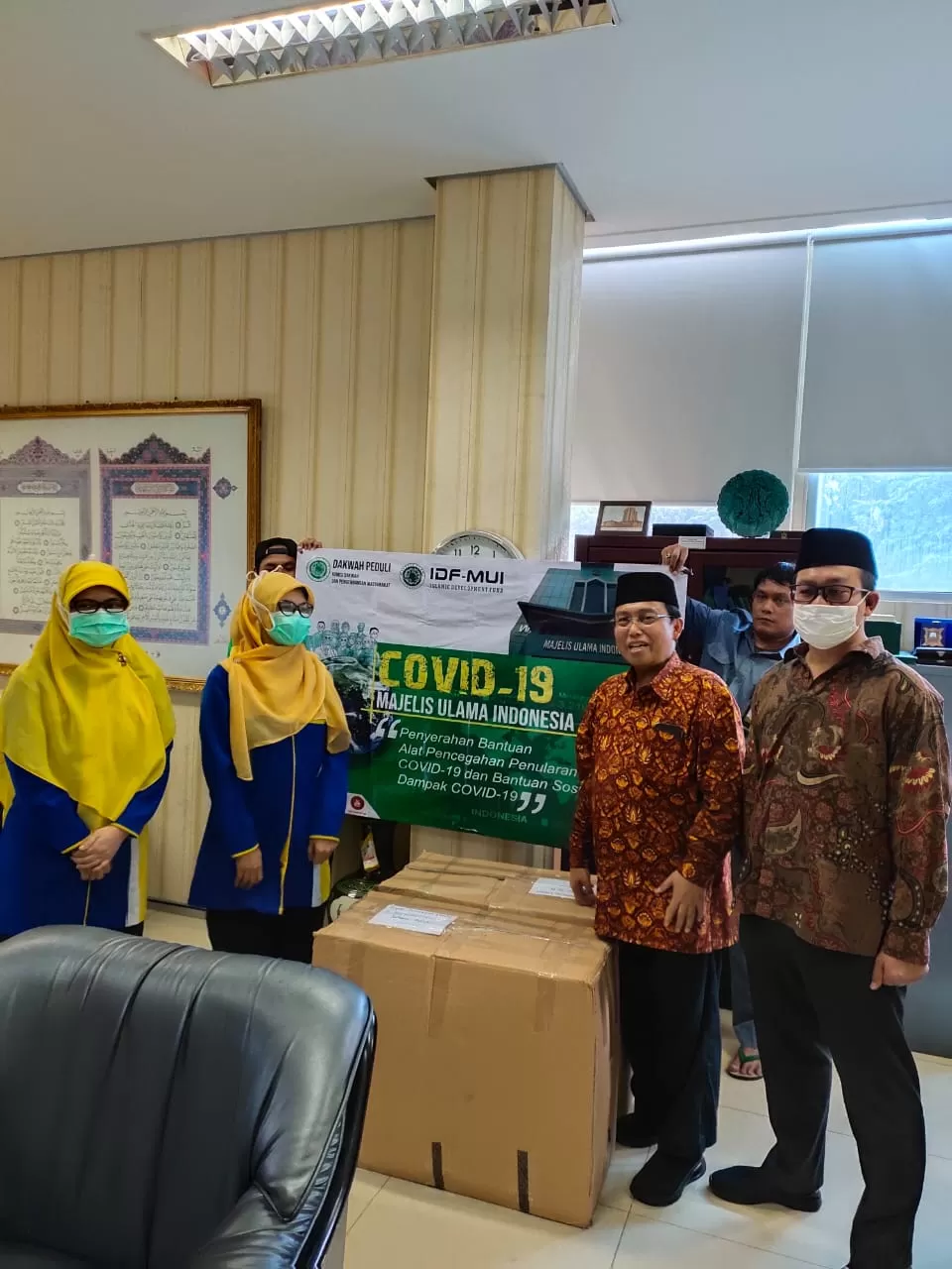 IDF MUI Salurkan Kebutuhan Pokok dan Medis ke RS dan Masyarakat