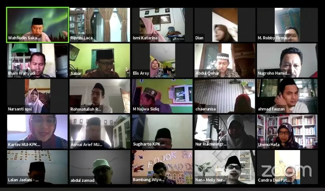Pesantren Ramadhan Daring Komisi Pendidikan dan Kaderisasi MUI Diikuti Ratusan Peserta