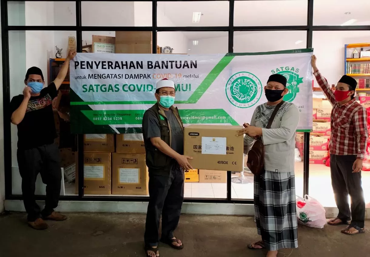 Satgas Covid-19 MUI Kembali Salurkan Ratusan Paket Bantuan