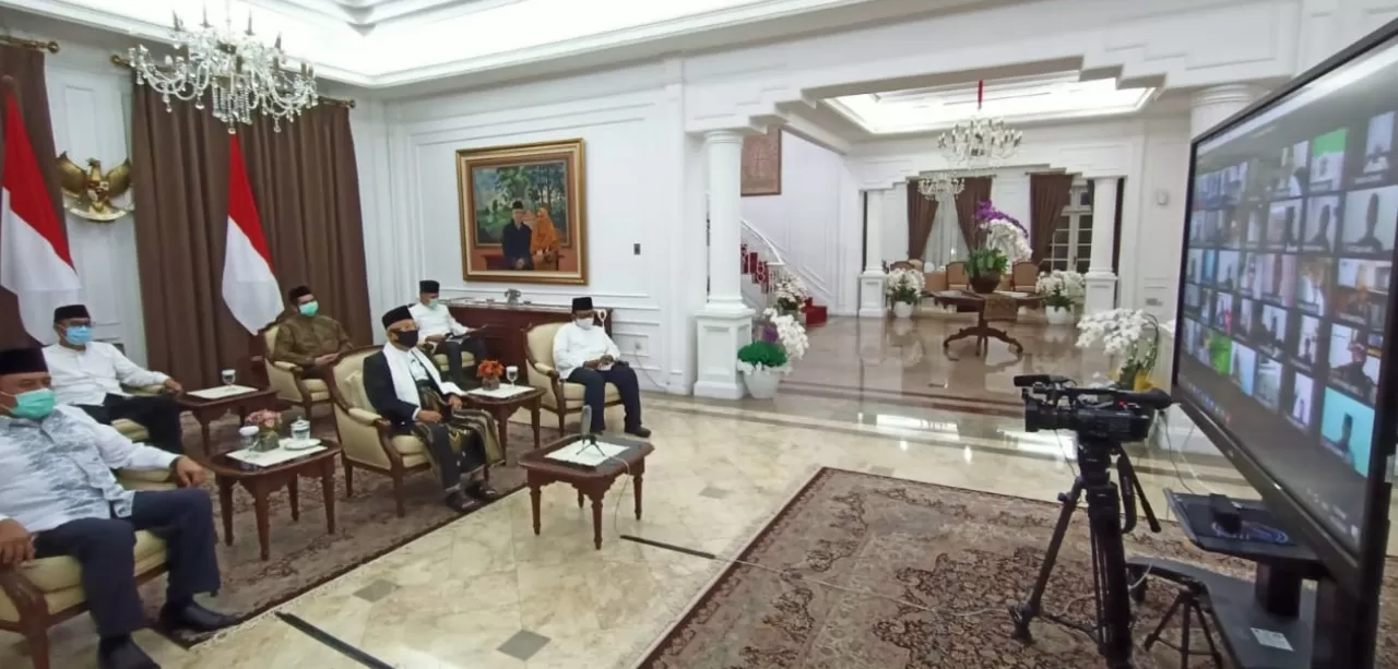 Halal Bihalal MUI se-Indonesia, Wapres KH Ma’ruf Amin Jabarkan 5 Tugas Ulama