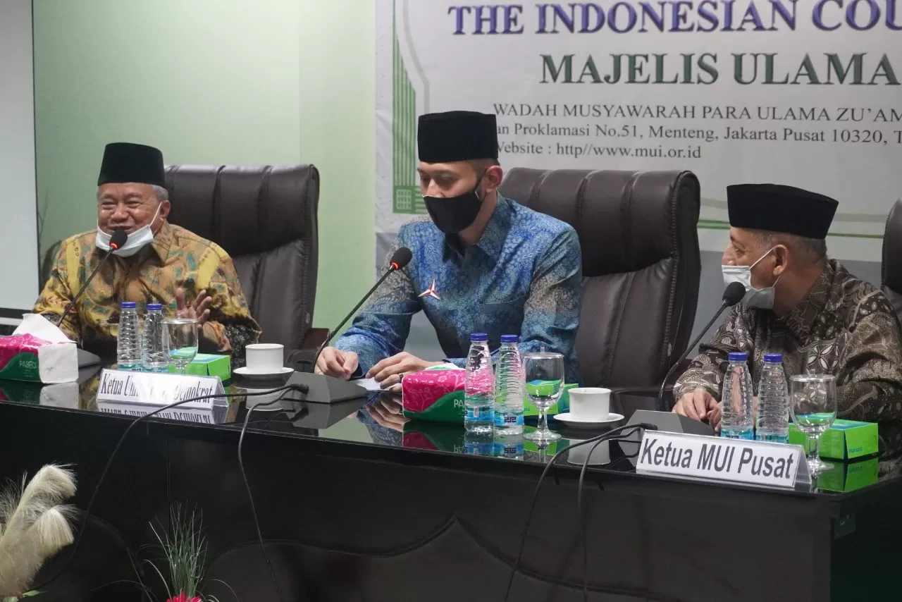 MUI Terima Kunjungan Partai Demokrat, Bahas Keumatan dan Kebangsaan