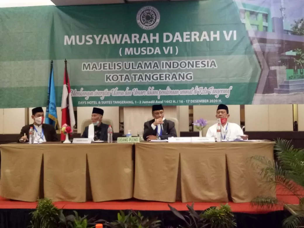 Pilih Ketua Baru, MUI Kota Tangerang Gelar Musda VI