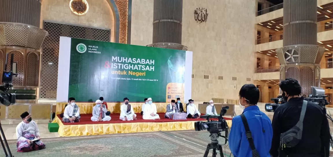 Istighasah dan Muhasabah MUI Dihadiri Ratusan Peserta Daring