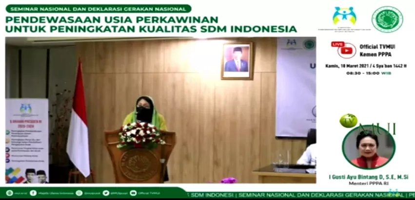 Menteri PPA: Deklarasi Pendewasaan Usia Perkawinan MUI Menyelamatkan Masa Depan Bangsa