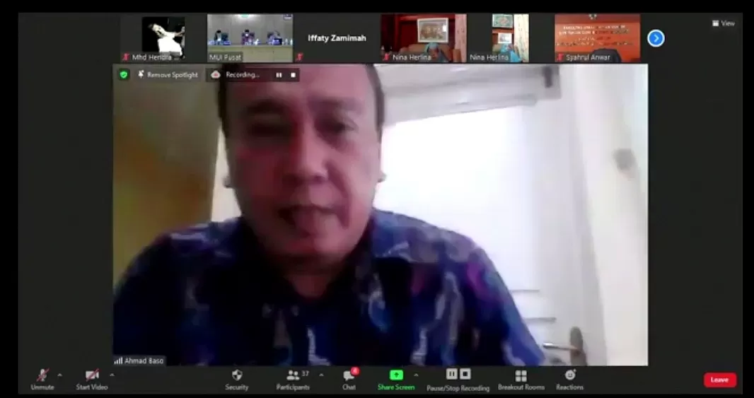 KH Ahmad Baso Ungkap Pentingnya Ensiklopedia Ulama Pejuang Kemerdekaan RI