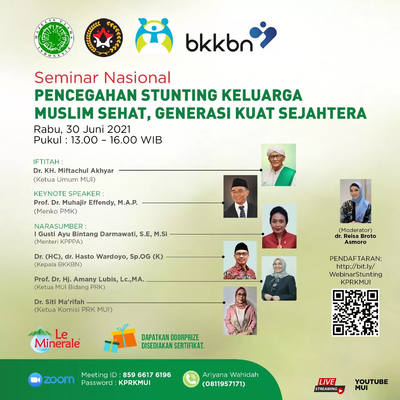 Peringati Hari Keluarga Nasional, Komisi PRK MUI akan Gelar Webinar Nasional Cegah Stunting