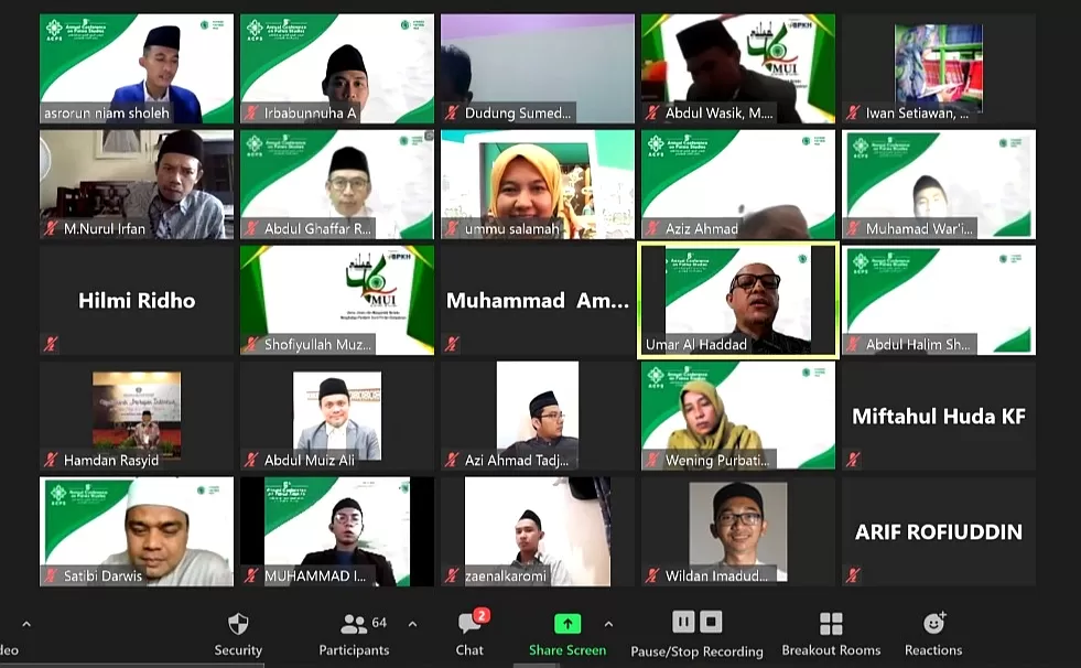 Penutupan ACFS Ke-5, Prof Amin Suma: Ruh MUI Ada di Komisi Fatwa