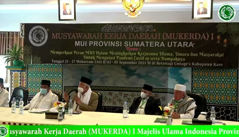 Tutup Mukerda Pertama, Ketum MUI Sumut Sampaikan Lima Taushiyah Keorganisasian