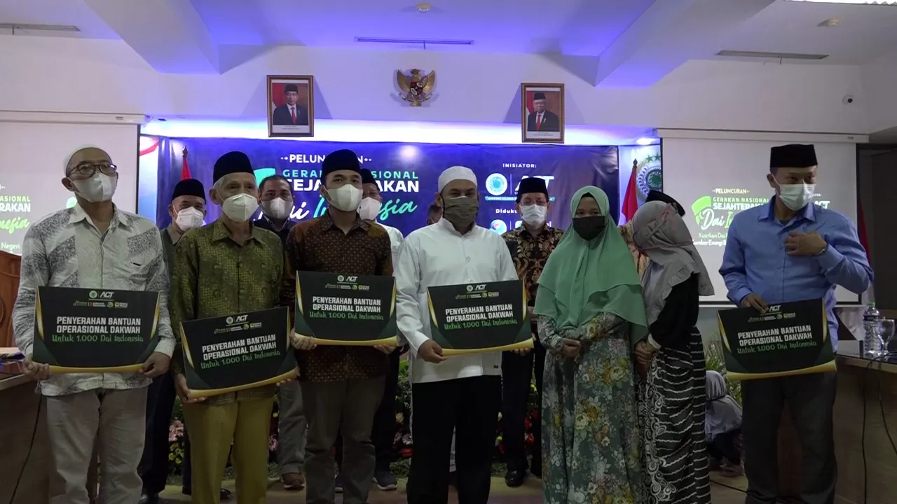 Gandeng ACT, MUI Luncurkan Gerakan Nasional Sejahterakan Dai