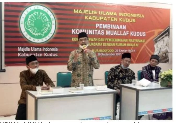 MUI Kudus Melakukan Pembinaan untuk Meningkatkan Kualitas Islam Para Mualaf