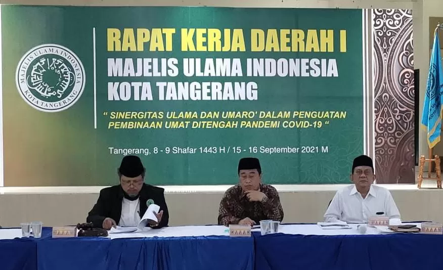 Kemandirian dan Strategi Dakwah Jadi Isu Penting Rakerda I MUI Kota Tangerang