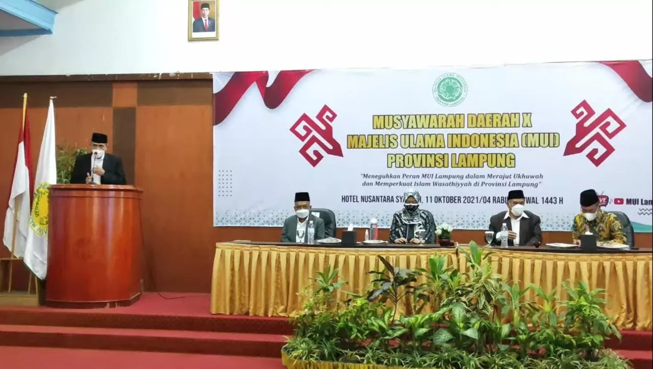 Gelar Musda Ke-X, MUI Lampung akan Pilih Ketua Umum Baru