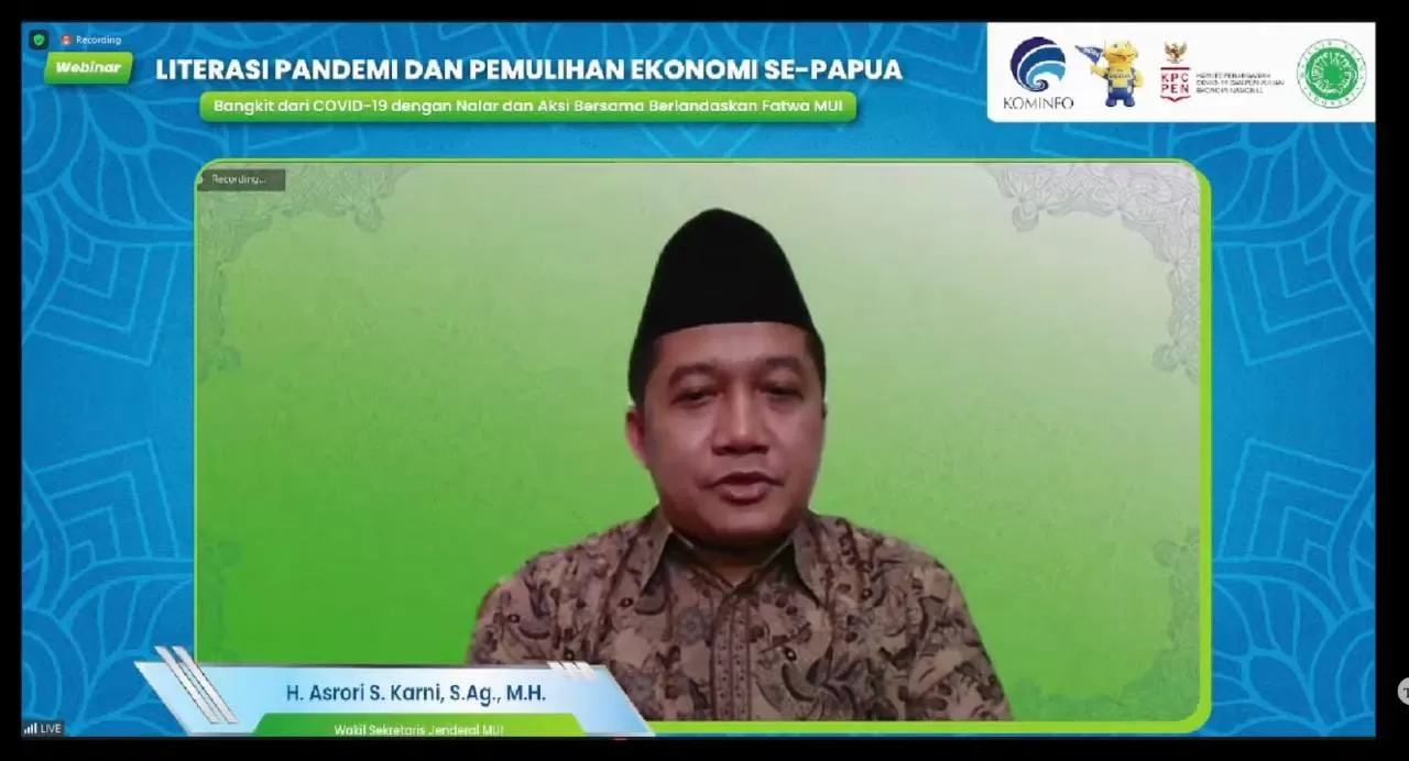 Wasekjen MUI: Sukses Vaksinasi Kontribusi Semua Pihak Termasuk Ulama