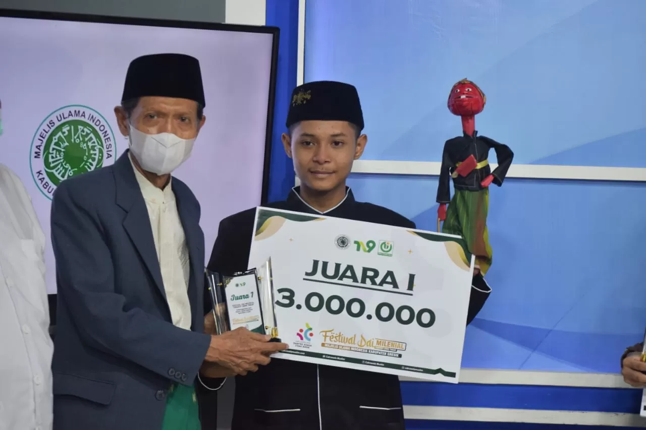 MUI Gresik Adakan Lomba Da’i, Ini Para Pemenangnya