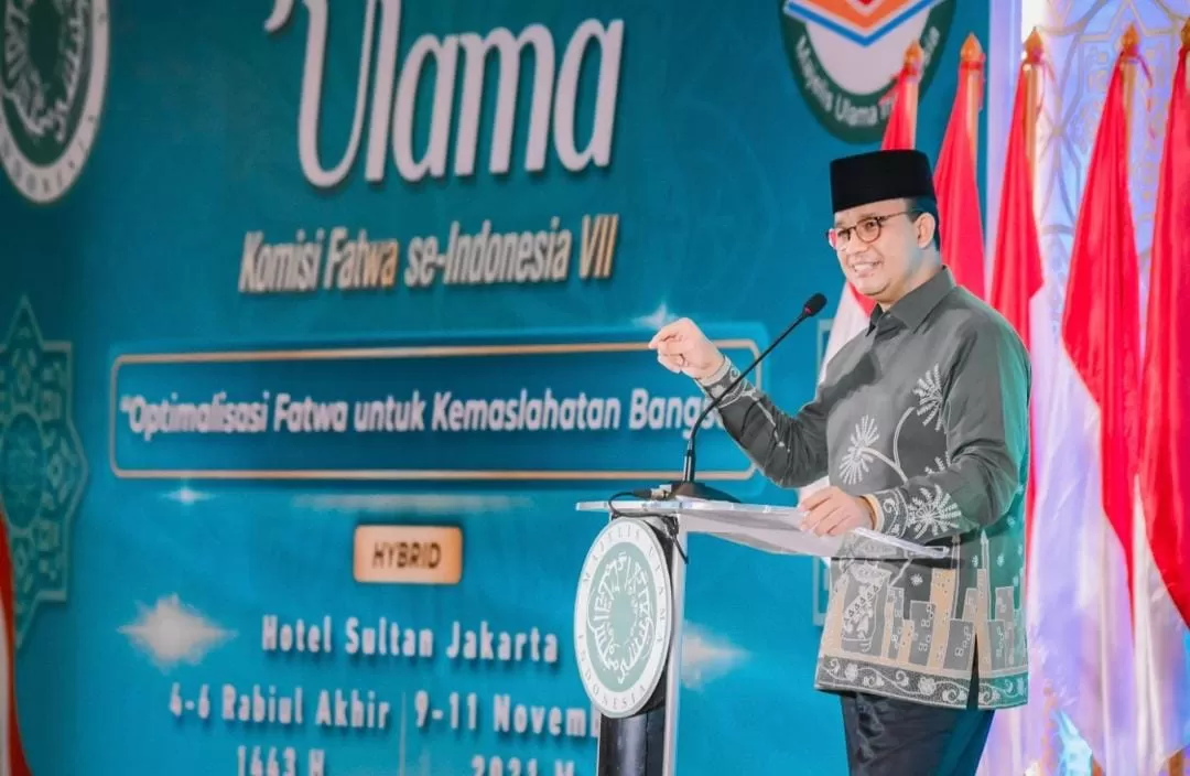 Anies Tekankan Pentingnya Persatuan Bangsa di Ijtima Ulama MUI