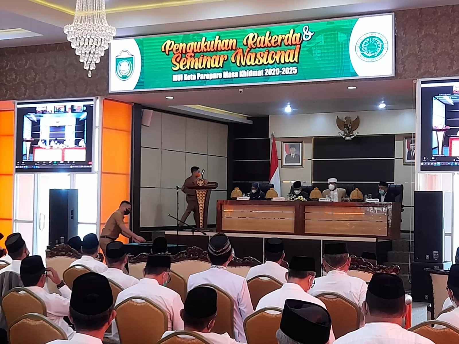 Hadiri Pengukuhan MUI Parepare, Walikota Janji Bangunkan Kantor