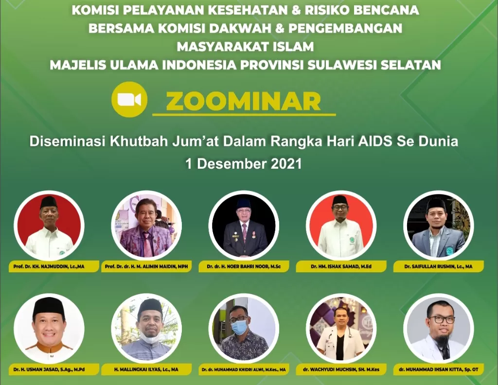 Kolaborasi MUI Sulsel dan KPA Sulsel Rumuskan Khutbah Ingatkan Bahaya AIDS