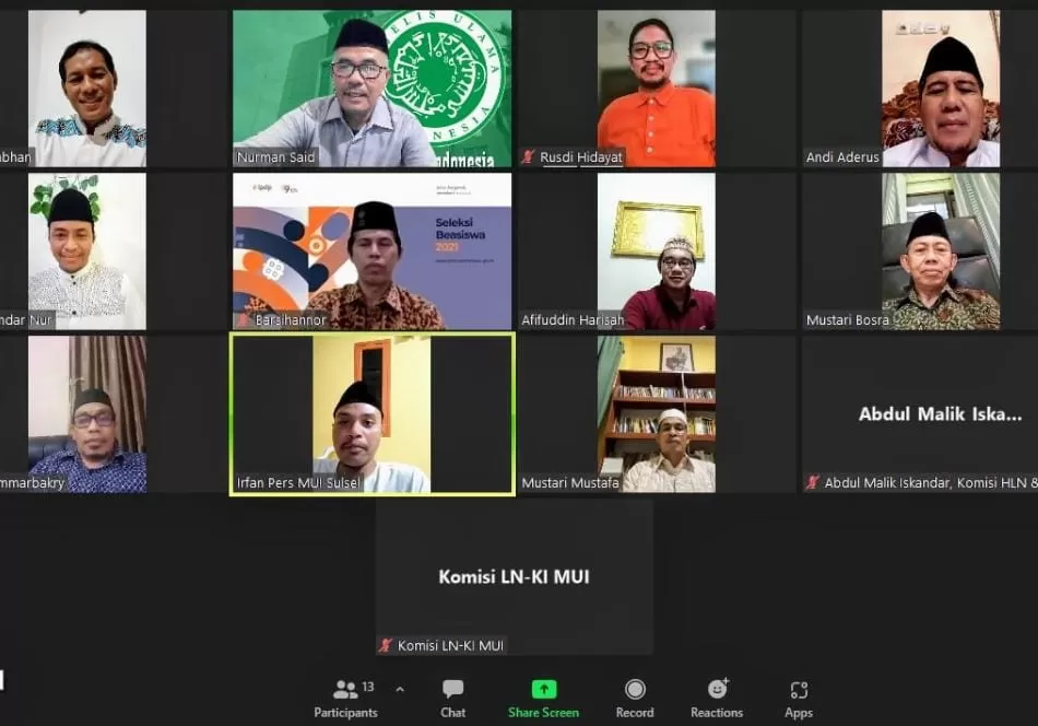 Komisi Hubungan Luar Negeri MUI Sulsel Rencana Talkshow Ideologi Radikal Transnasional