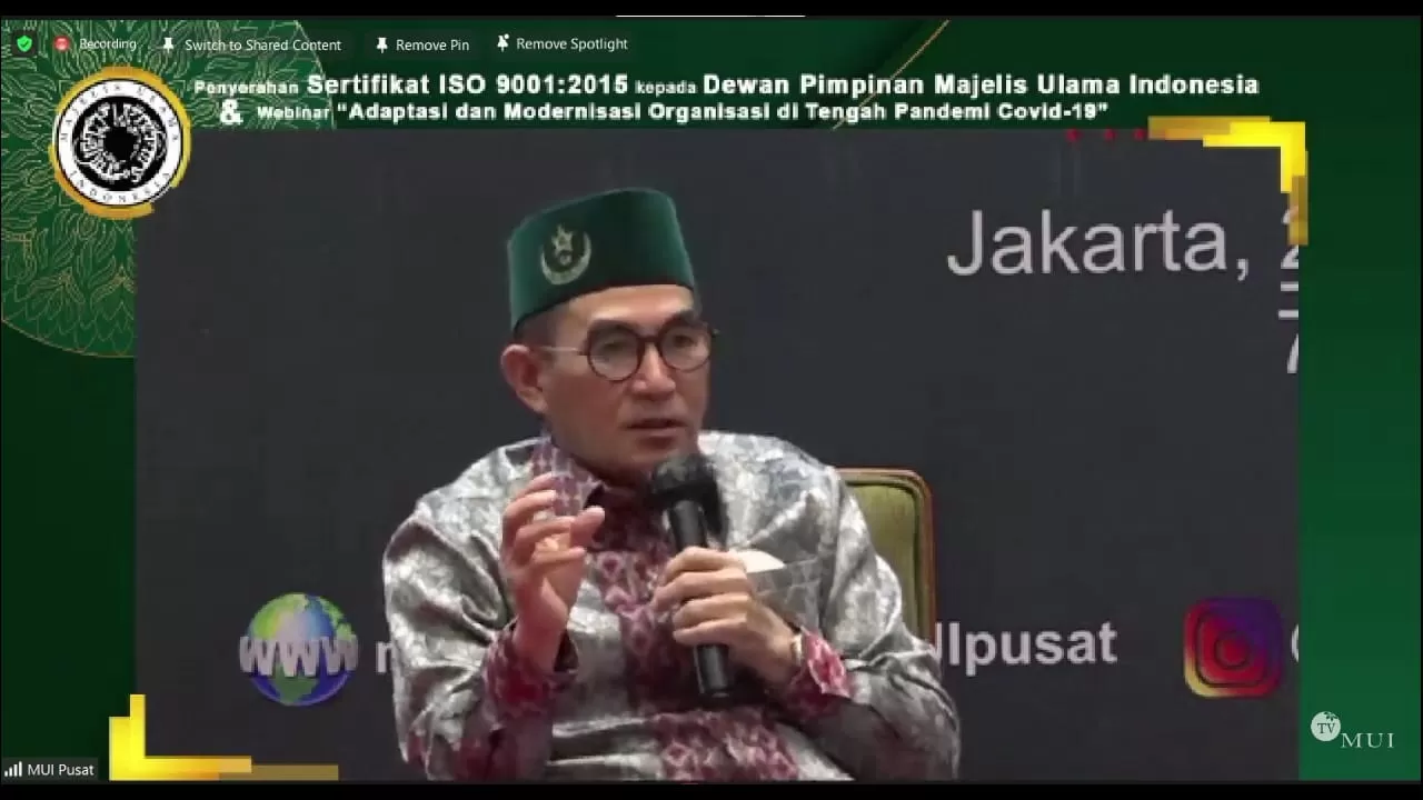 Hamdan Zoelva: ISO 9001:2015 Jadikan MUI Sebagai Organisasi Modern dan Transparan