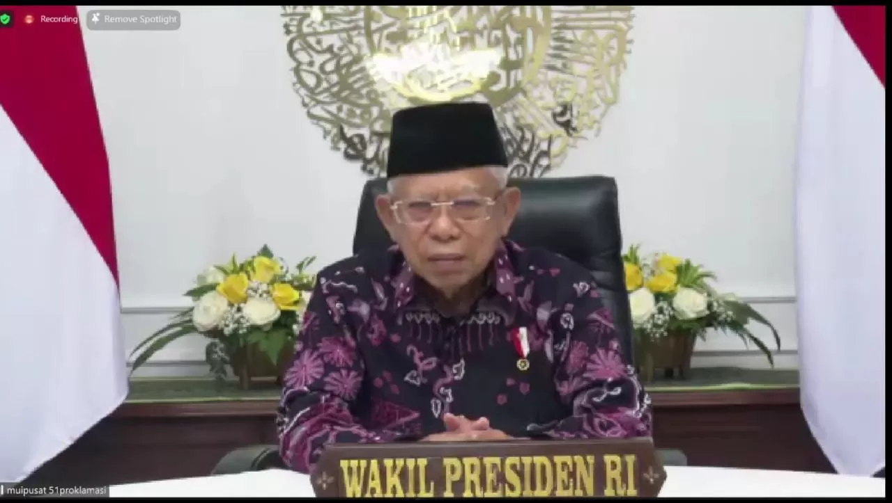 Tutup Kongres Ekonomi Umat II, Wapres Dorong Pembentukan Pinbas di MUI Daerah dan Ekonomi Syariah Inklusif