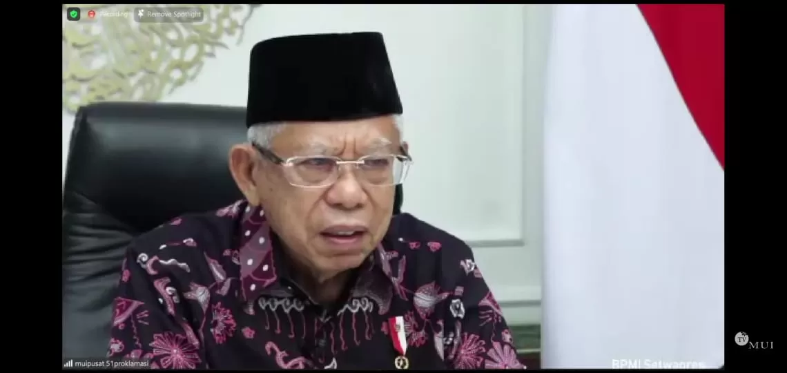 Soroti Perubahan Iklim, KH Maruf Amin: Pertumbuhan Ekonomi Harus Ramah Lingkungan